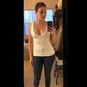 Free People low back tank top